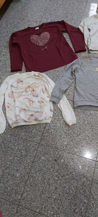 12 peças de roupa variada 11-12 anos