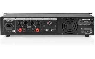 amplificador de potencia - 1000 W - nedis AAMP16130BK. dj som.novo.