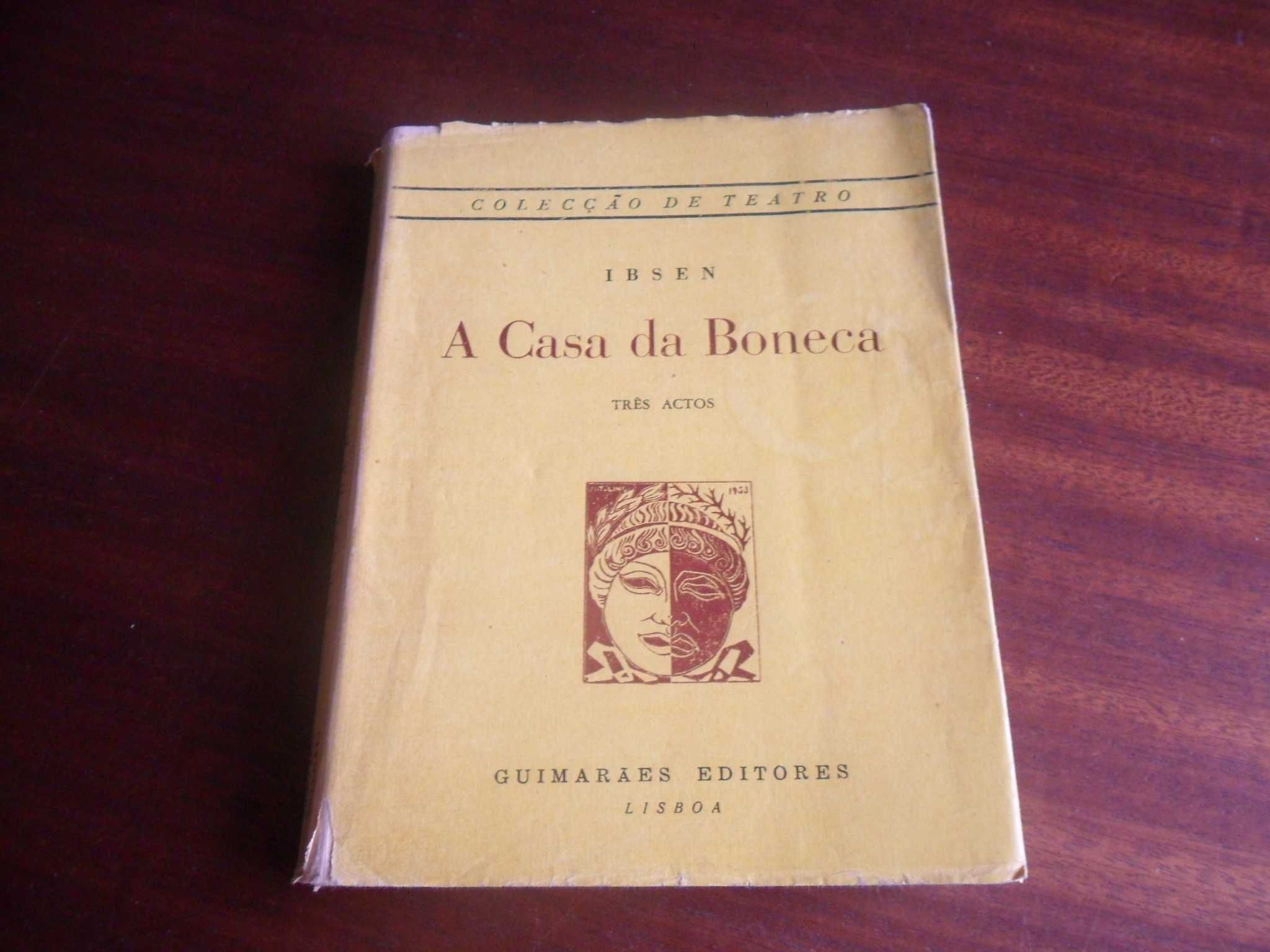 "A Casa da Boneca" de Henrik Ibsen - 1ª Edição de 1959