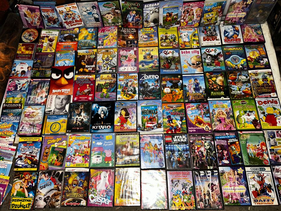 Bajki dla Dzieci na DVD - 88 sztuk ! +  GRATIS !