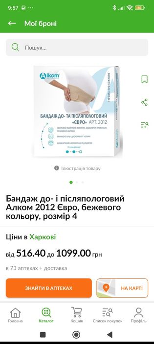 Бандаж до та після пологовий