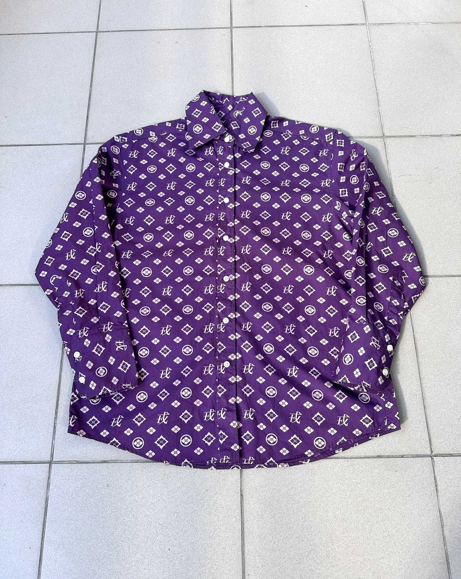 Koszula Evisu Donna Japan streetwear boxy r. S