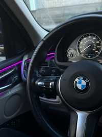 Автомобильная интерьерная подсветка салона RGB лента Bluetooth