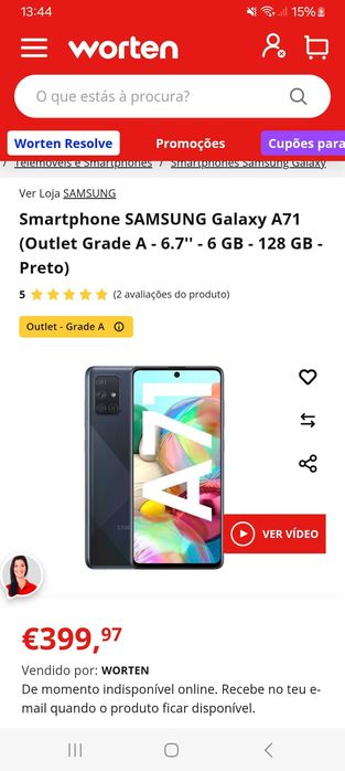 Samsung Galaxy A71