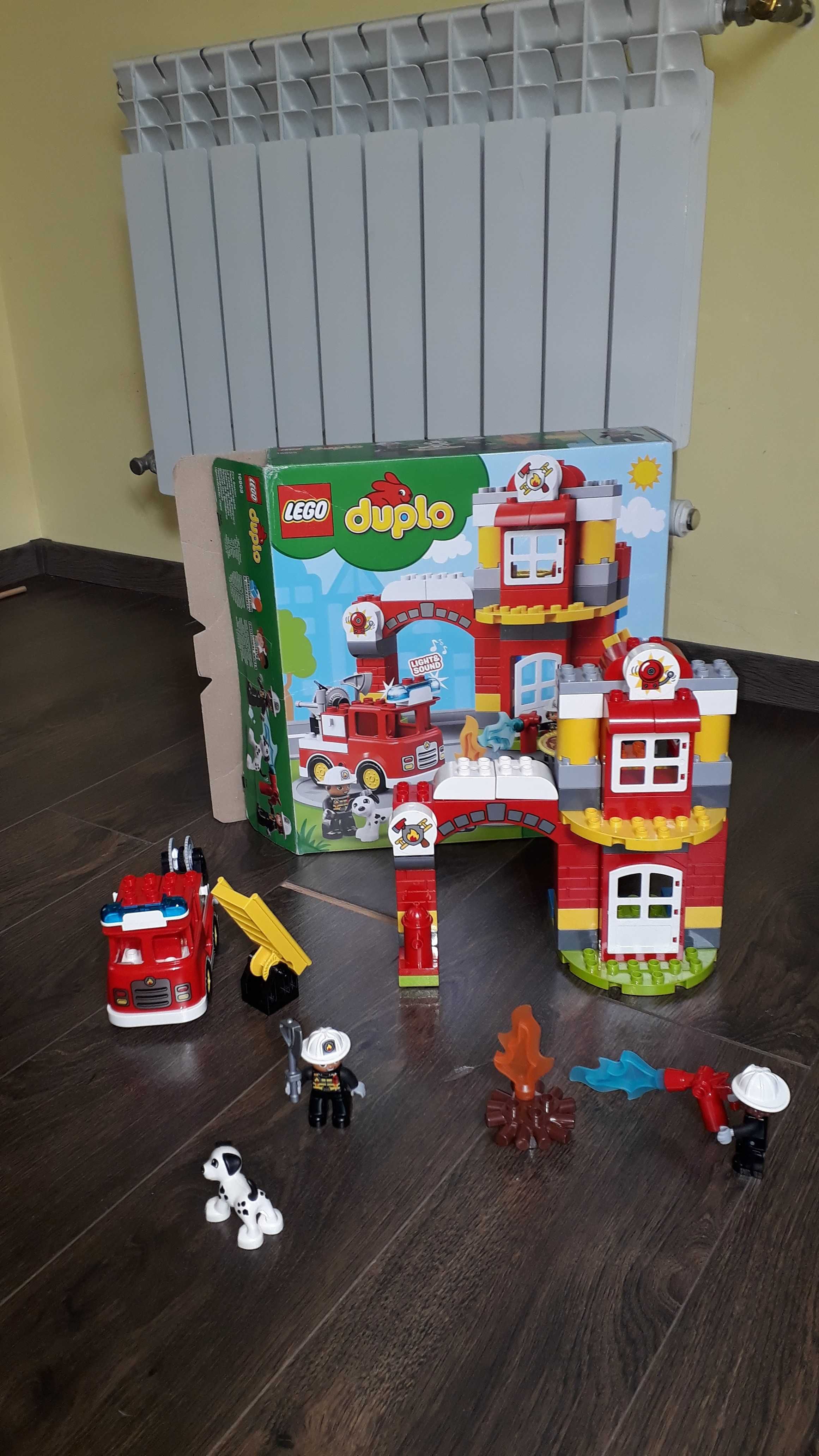 Lego duplo remiza strażacka (10903) - używany, stan bardzo dobry