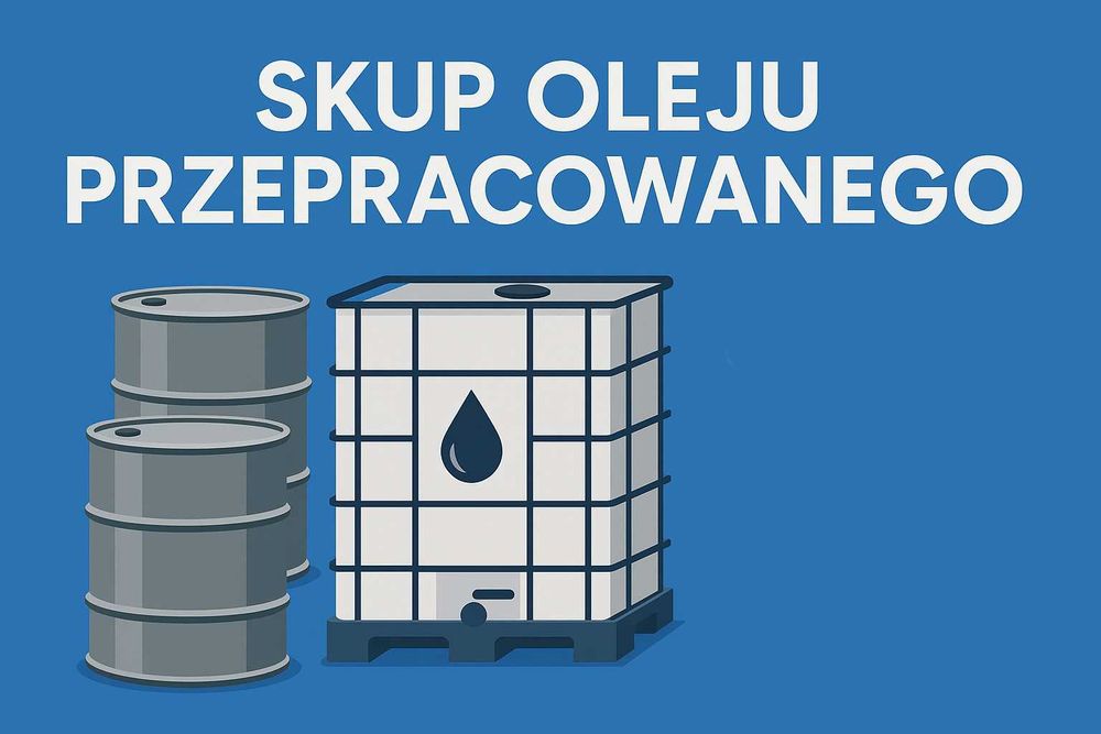 Olej zużyty, przepracowany, odpadowy - SKUP