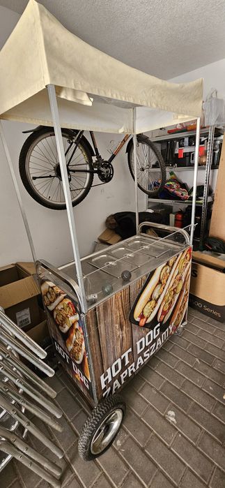 Wózek gastronomiczny hot dog