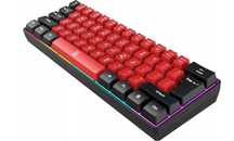 Snpurdiri klawiatura  kompaktowa gamingowa ergonomiczna RGB v800