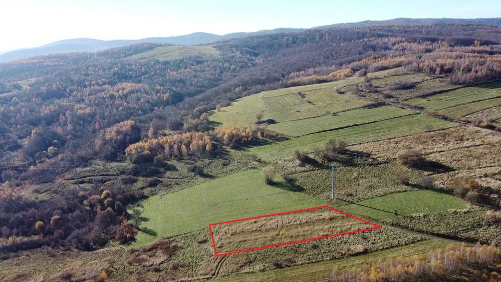 Widokowa działka 35 ar Makowiska