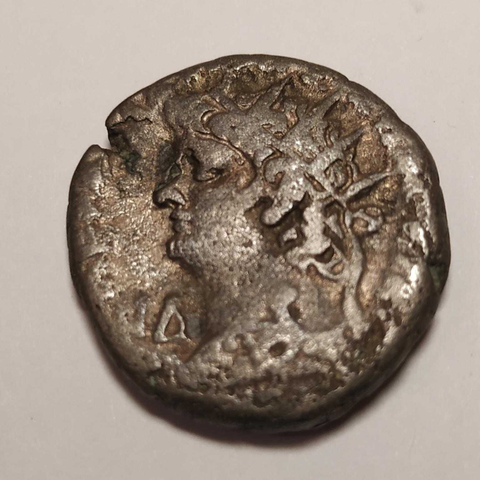 Egipt, Neron (54-68ne) Tetradrachma bilonowa