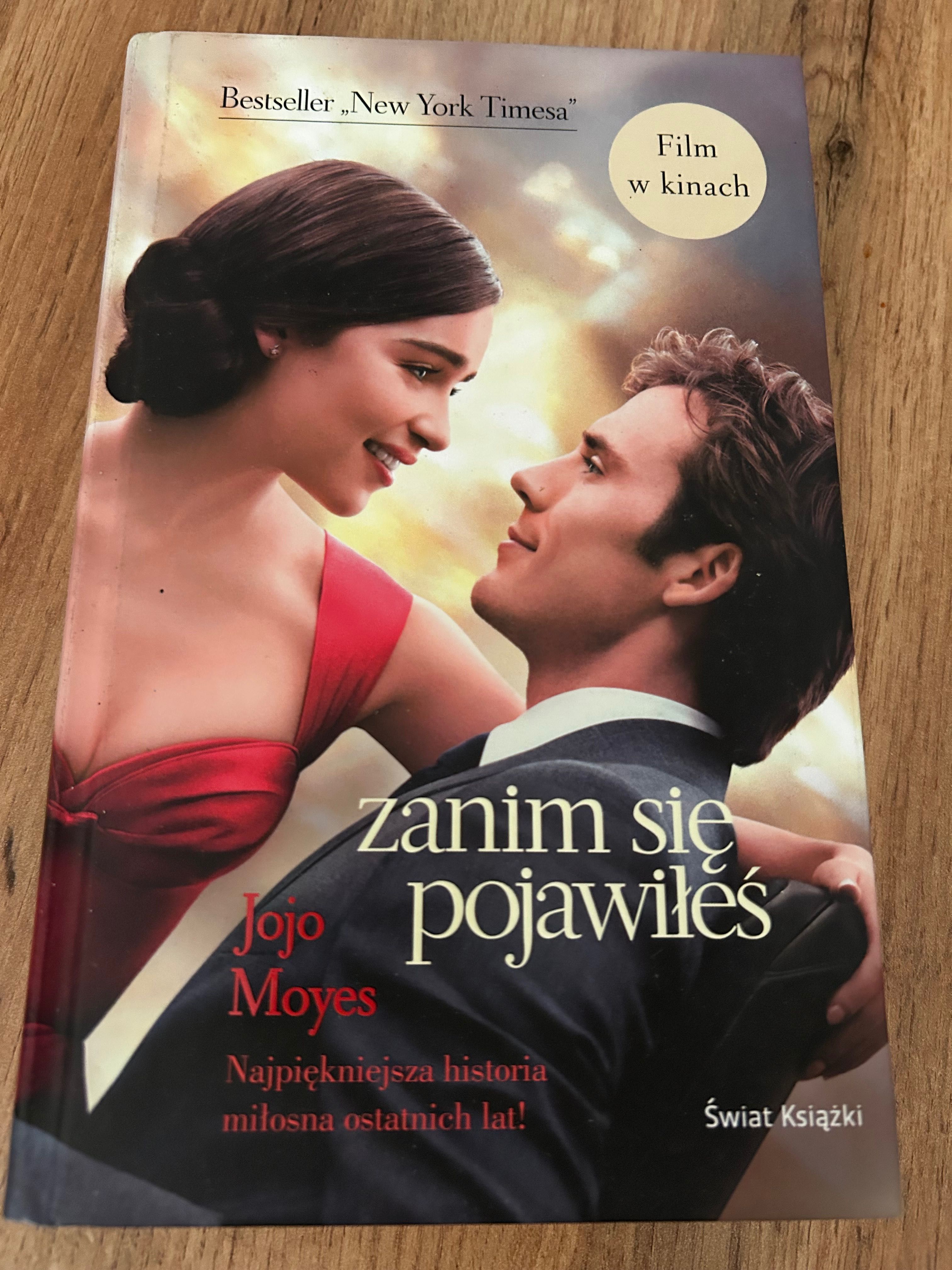 Książka „Zanim się pojawiłeś”