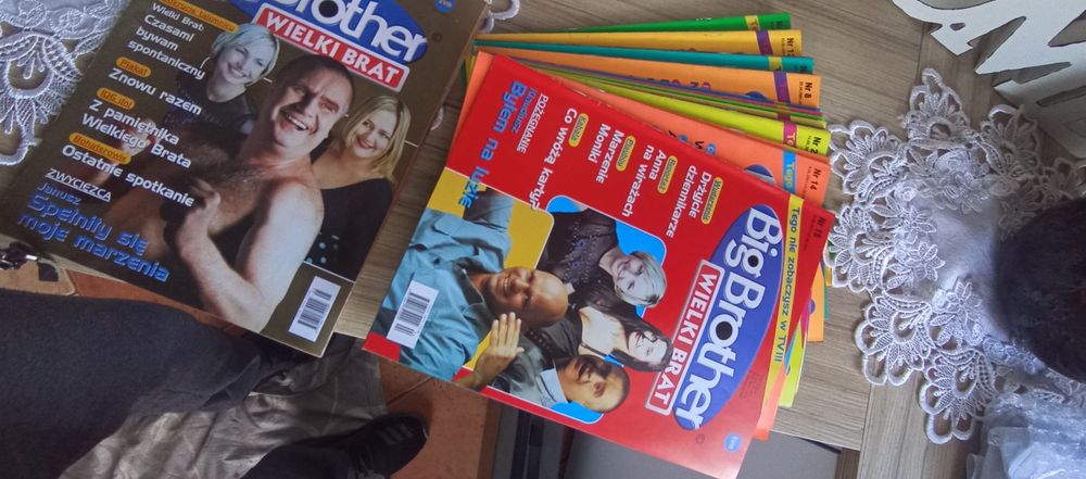 Czasopisma Big Brother 16 sztuk