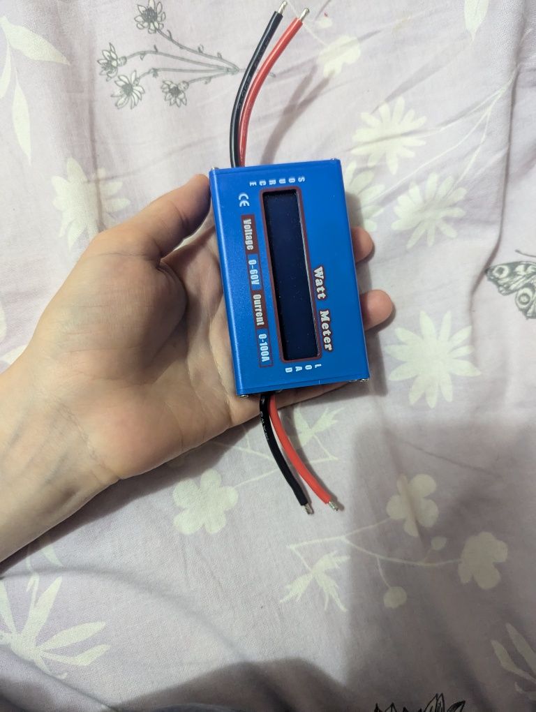 Ваттметр  0-60V 0-150А