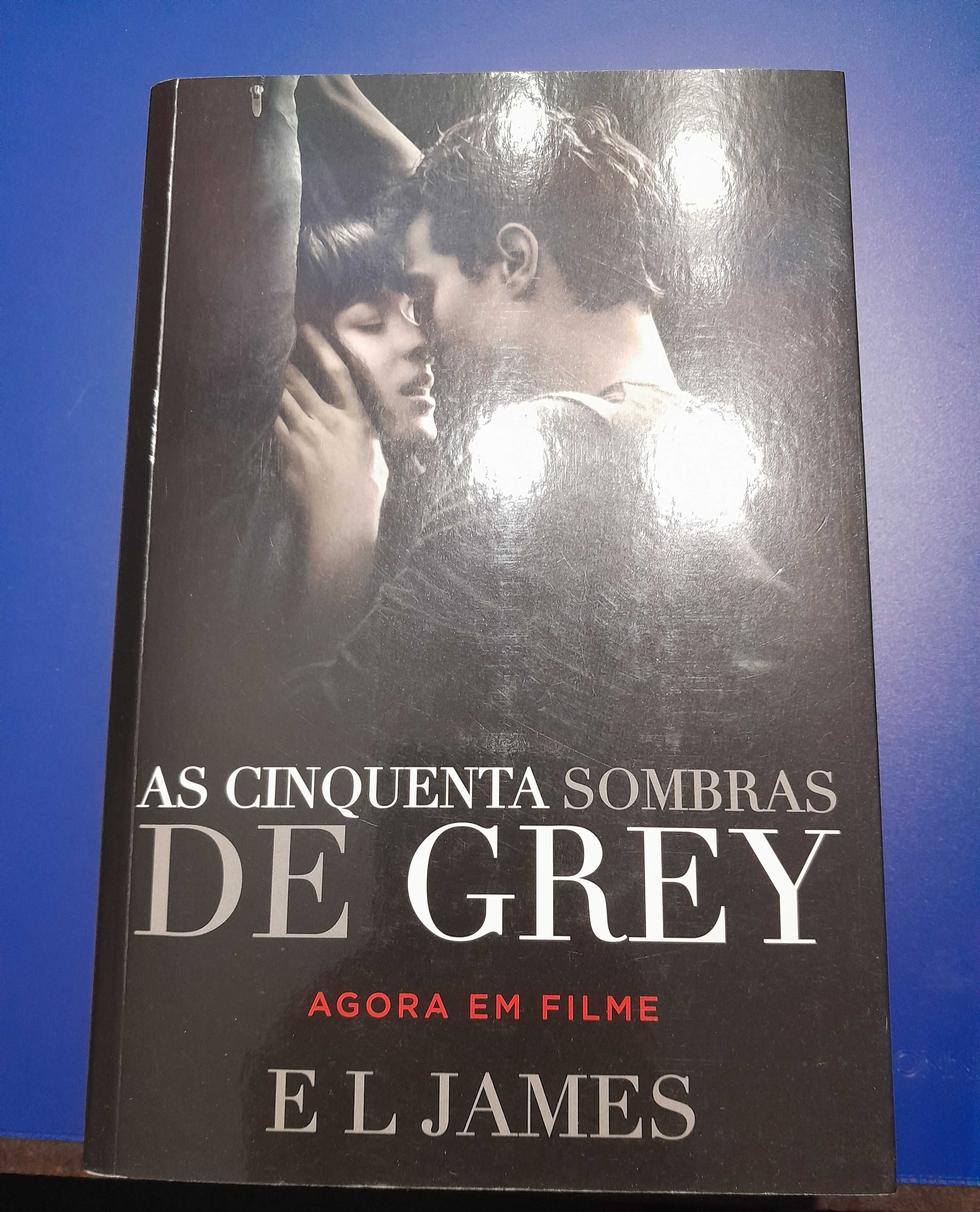 Livros coleção 50 sombras de Grey E.L. James como novos