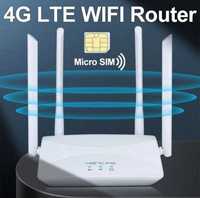 4G LTE Роутер   Модем 4G    им карта мощный модем мобильный wifi
