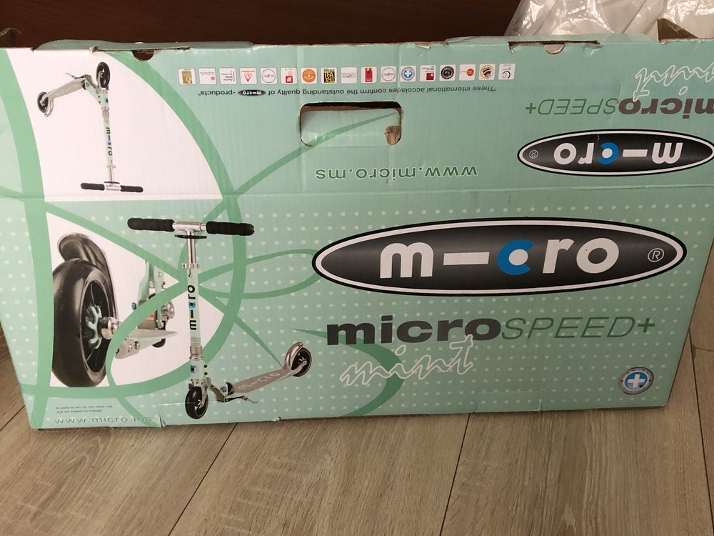 Самокат Micro Speed+ Mint (зелений)