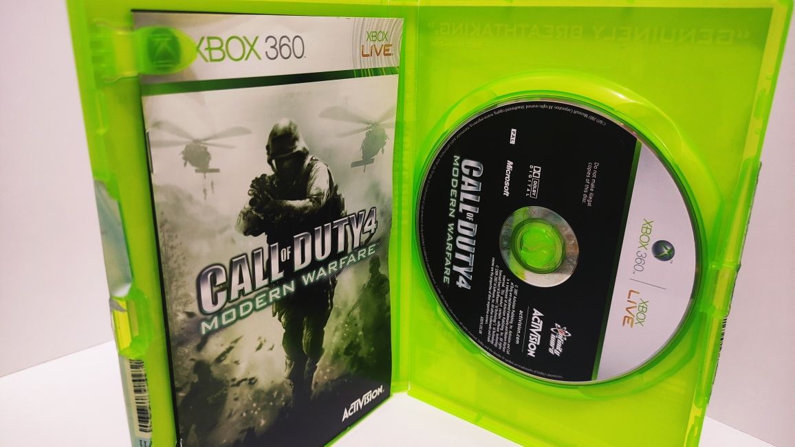 Call of Duty 4 Modern Warfare Xbox 360 F75X