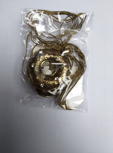 Conjunto brincos e fio Fashion Jewelry