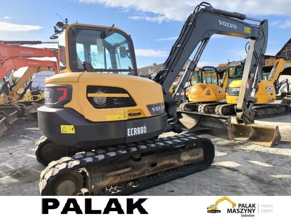 Volvo Mini koparka  VOLVO  ECR 88 , 2018 rok  VOLVO  ECR 88 D , Takeuchi tb 290 /JCB 85z