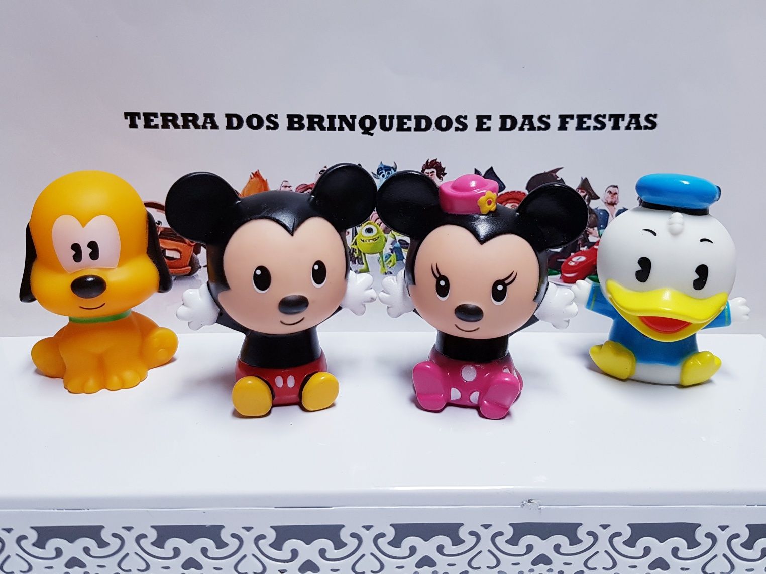 Conjunto Bonecos de Banho Nemo + Mickey (Portes incluidos)