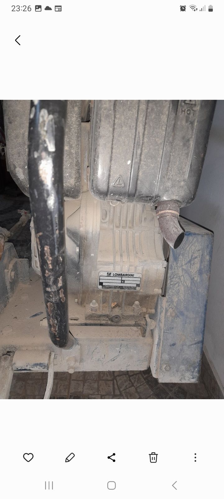 Vendo máquina de corte de betão