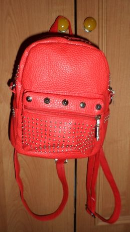 Рюкзак красный для девочки