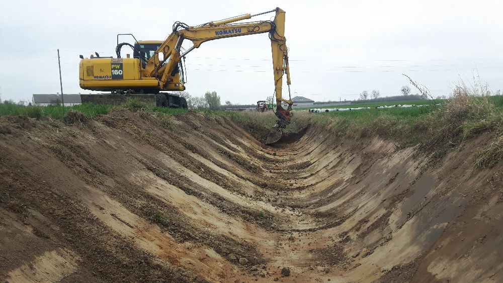 Usługi koparka, koparko-ładowarka, prace ziemne, wykopy, rozbiórki.