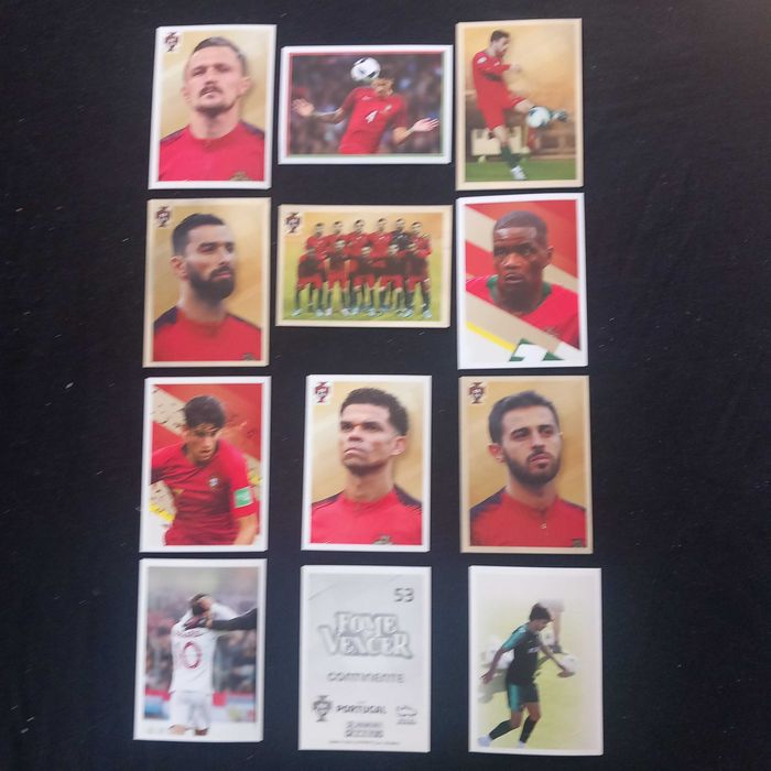 Cromos "Fome de Vencer"