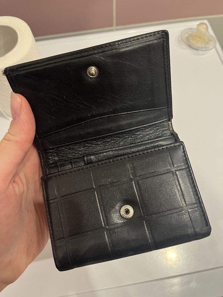 Кожаный кошелек Bond мужской или женский
