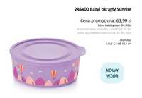 Tupperware Bazyl okrągły sunrise 1,5 L