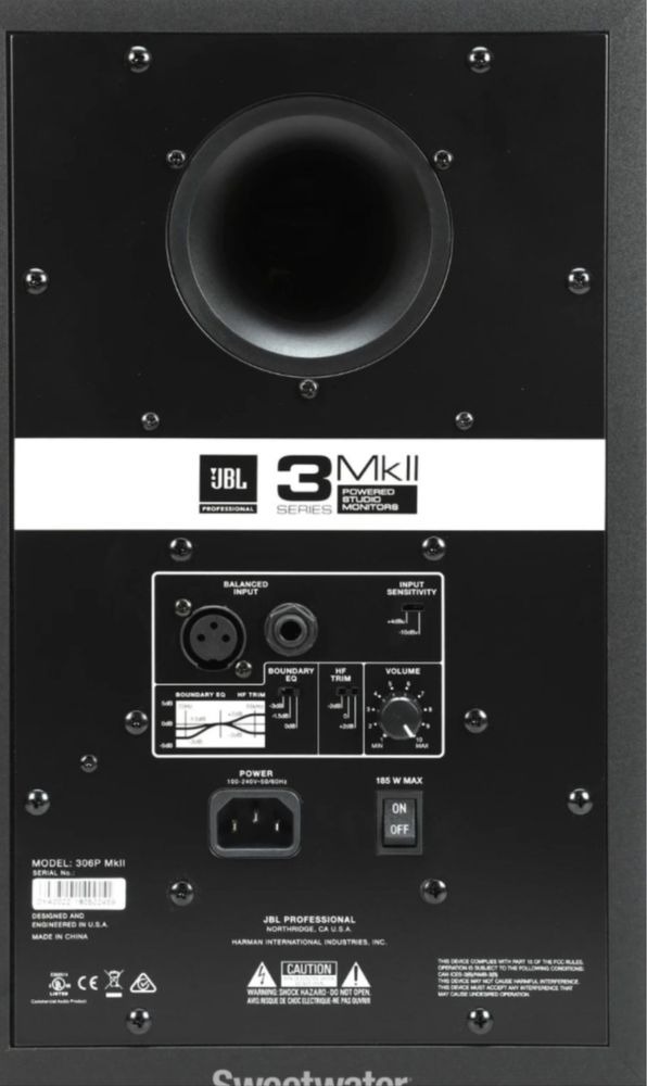 JBL 306P monitory studyjne 2 szt