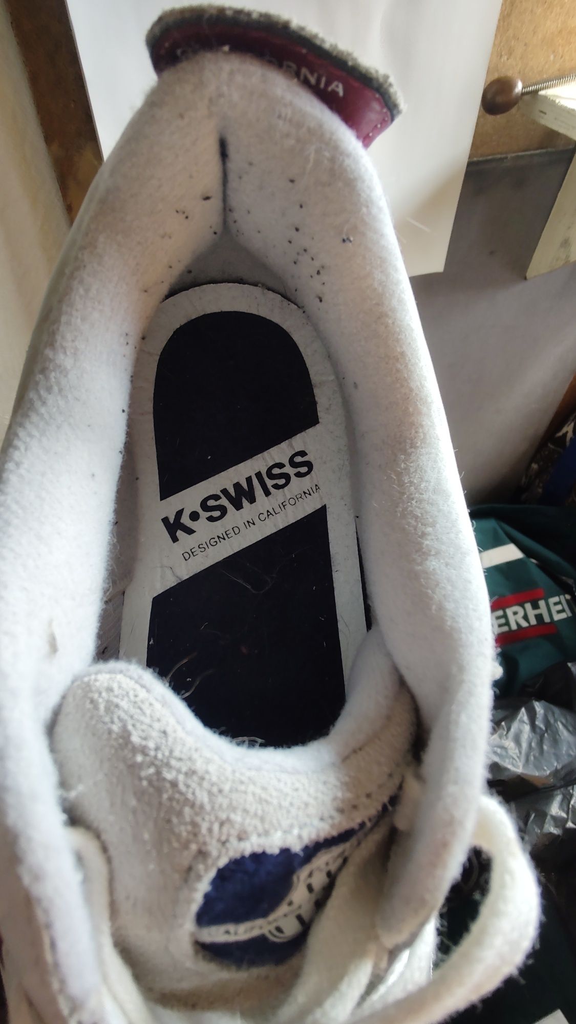 Buty skórzane K.Swiss California Tennis EST. Rozmiar 42 wkładka 26.5cm