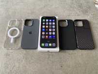 Iphone 16 Pro Max 256GB Black Titanium, perfekcyjny stan na gwarancji