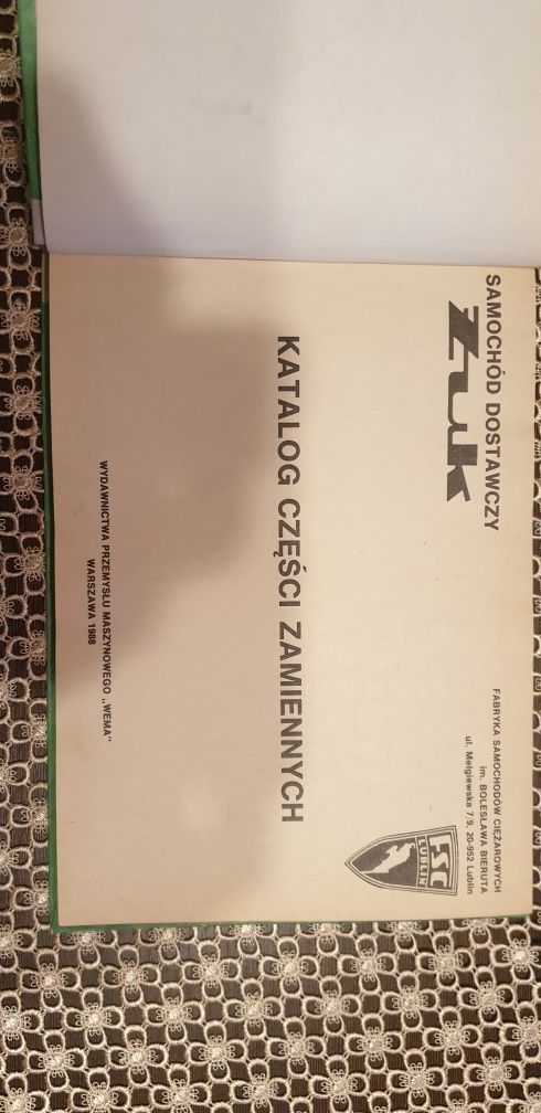 Katalog czesci zamiennych ŻUK