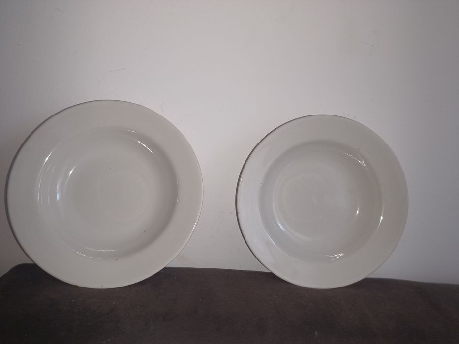 Talerze Głębokie Porcelana  Tułowice 2sztuki