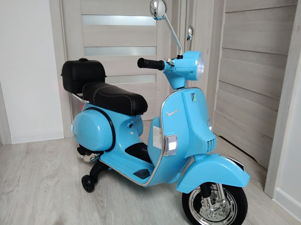 Pojazd Motorek Motor Skuter Vespa na akumulator dla dzieci