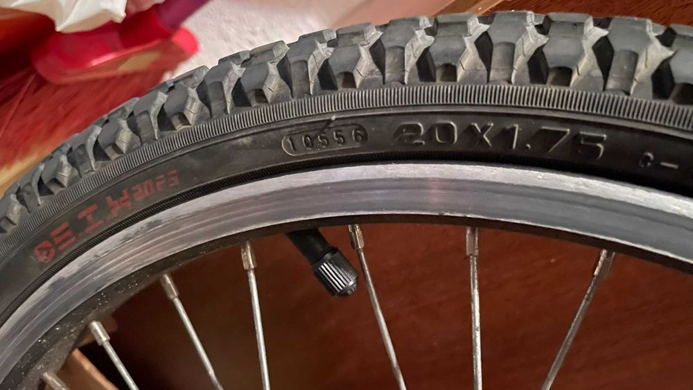 Bicicleta criança roda 20 - forquilha dupla suspensão e 5 velocidades