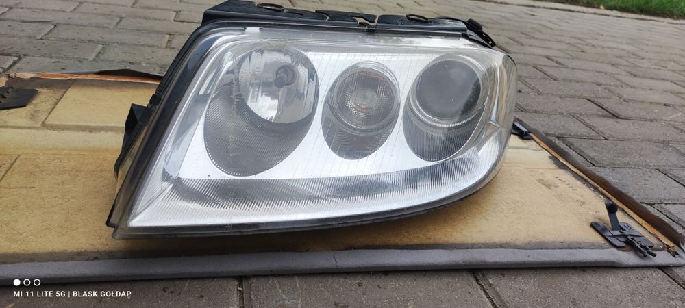 Lampa Przód Lewa BIXENON Hella VW Passat B5 FL Części Blask Gołdap