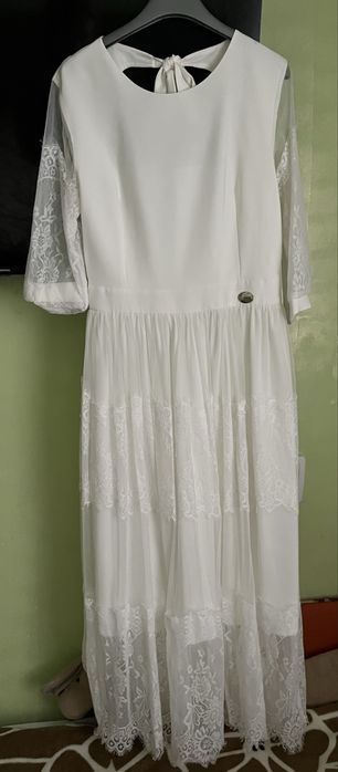 Біла сукня 44 розмір
