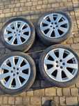 Koła 5x100 17" z oponami 225/45   toyota