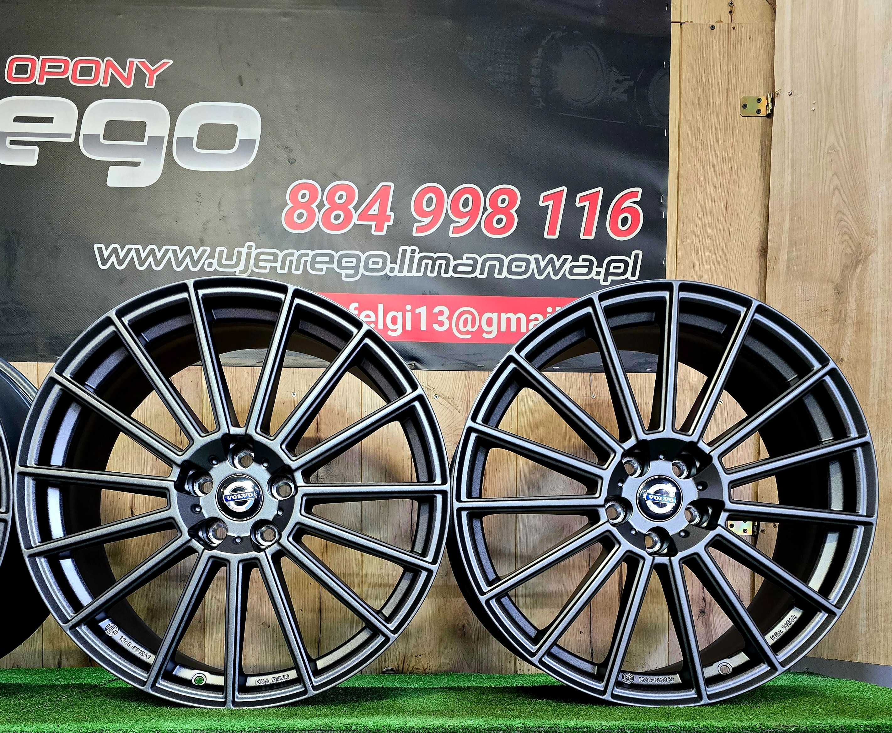 NOWE ALUFELGI VOLVO - 20x5x108 - C30,C60,S80,V60,V90,Xc40,Xc60