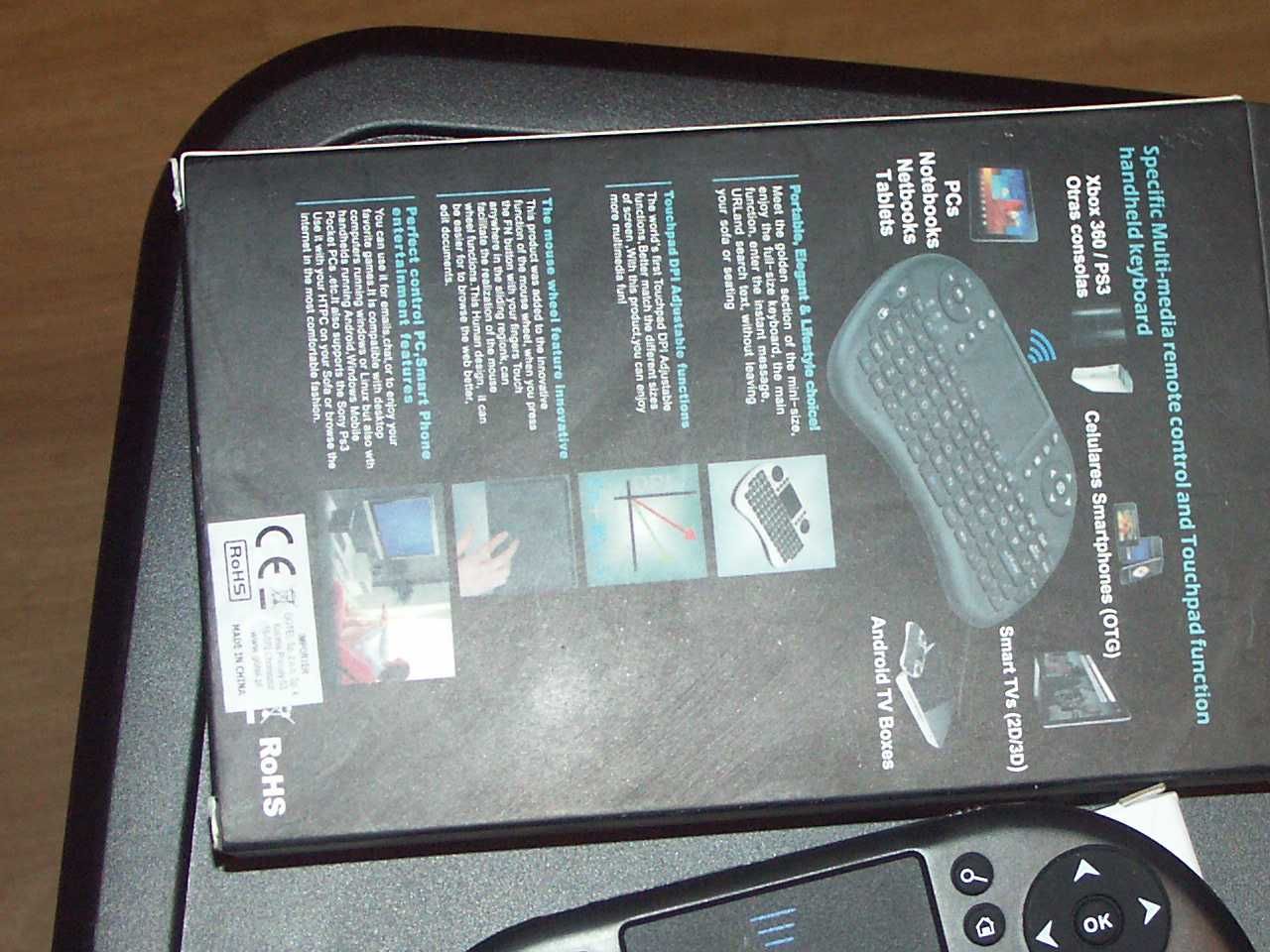 Nowa klawiatura mini bezprzewodowa Smart TV XBOX PC PS