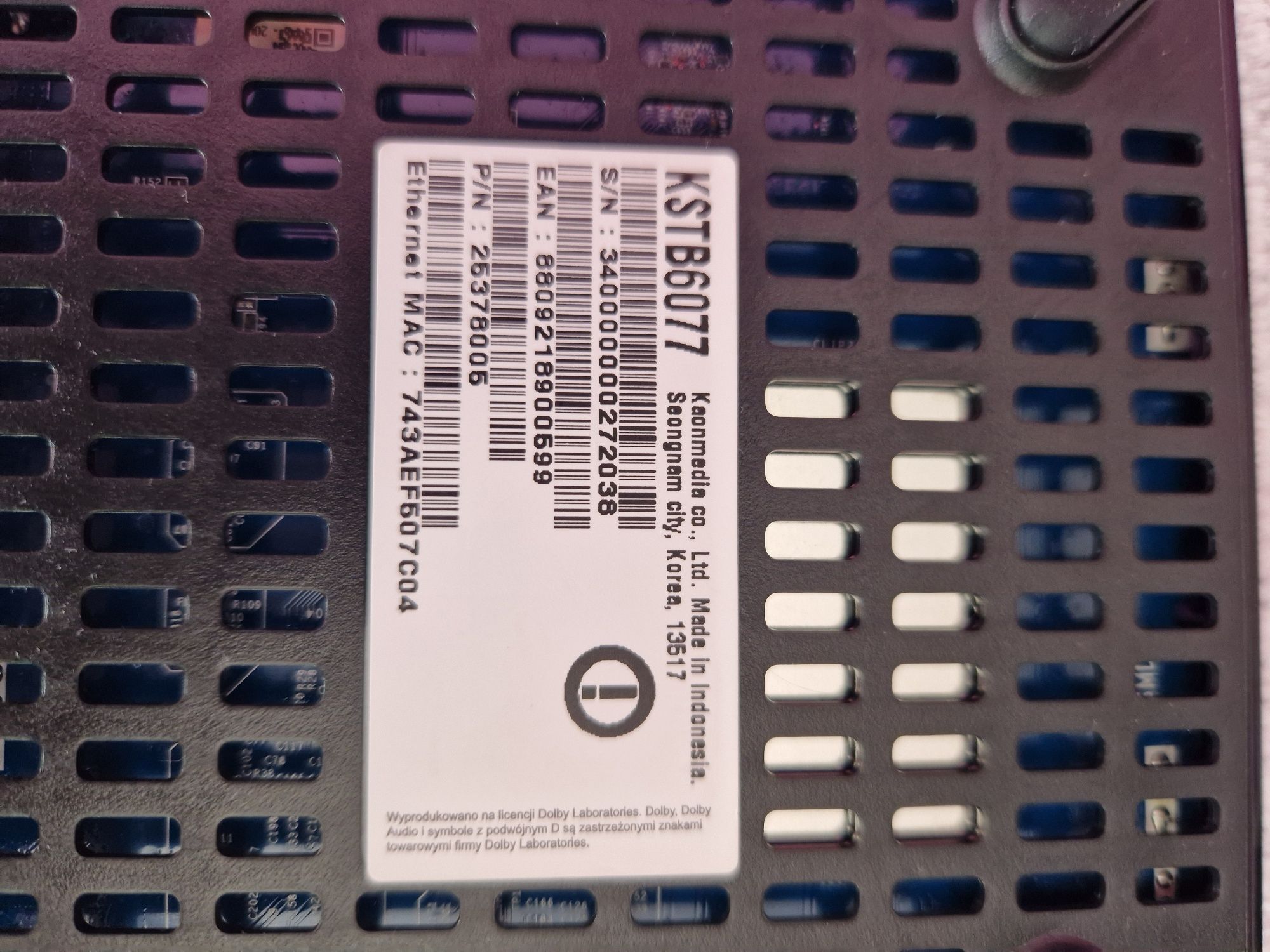 Dekoder T-Mobile KSTB6077 TV BOX