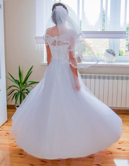 Suknia ślubna księżniczka