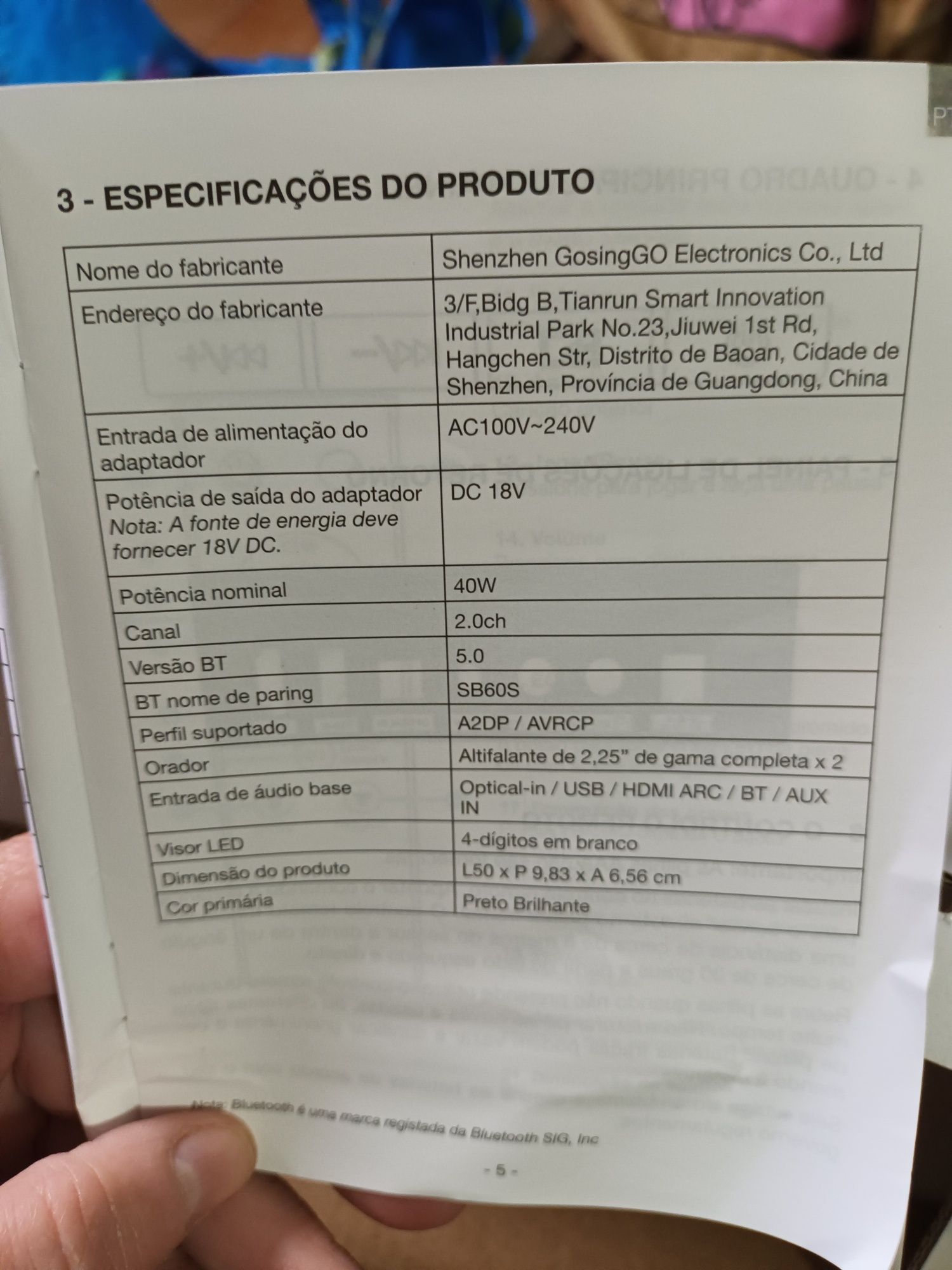 35€ coluna bluetooth Nova na caixa, entrego em rio tinto ou en
