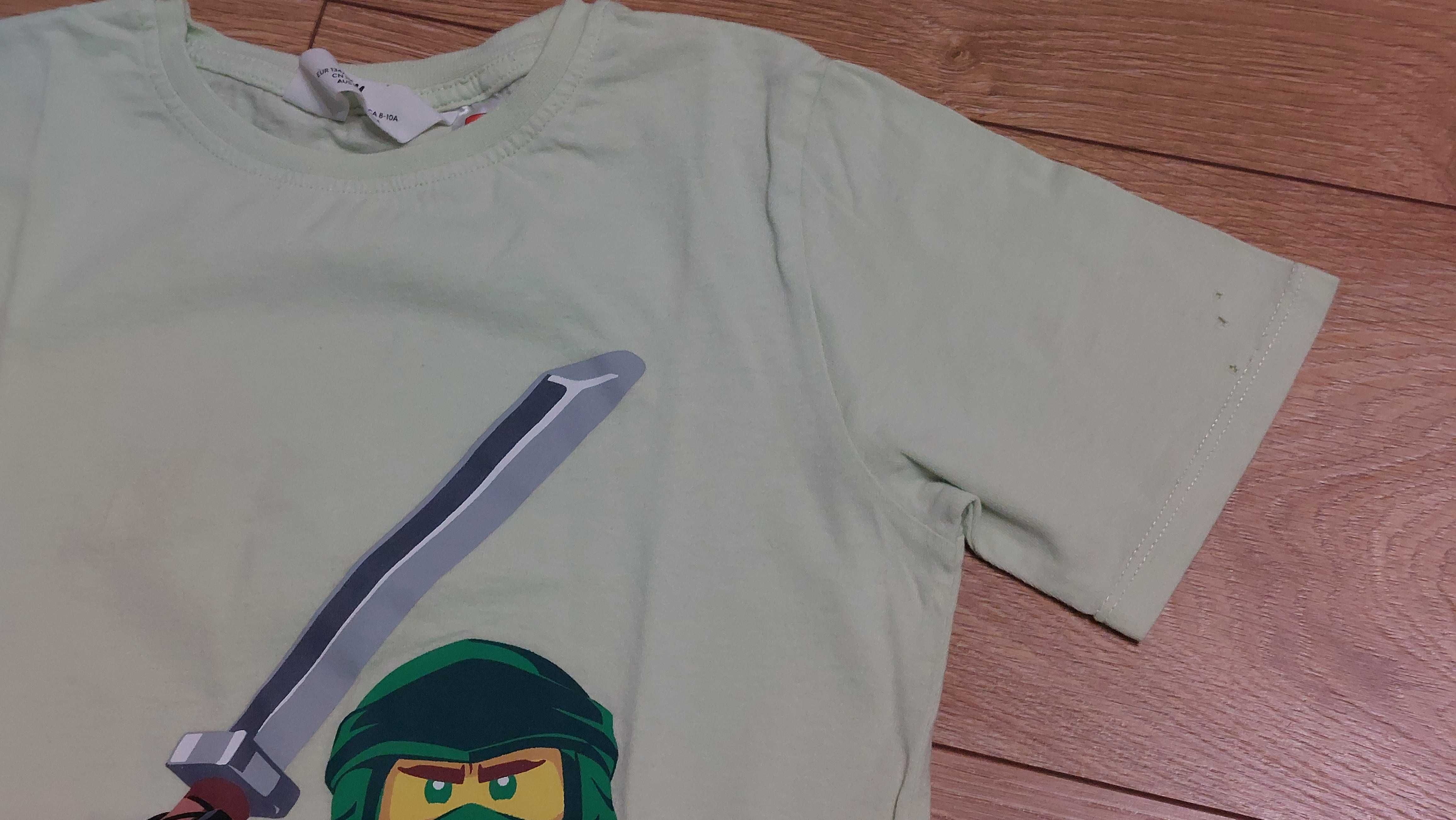 Koszulki z krótkim rękawem dla chłopca 5szt t-shirt 134 140 ninjago