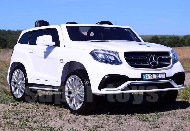 Auto Dla 2 Dzieci Mercedes 4 silniki Piękny Samochód Na akumulator