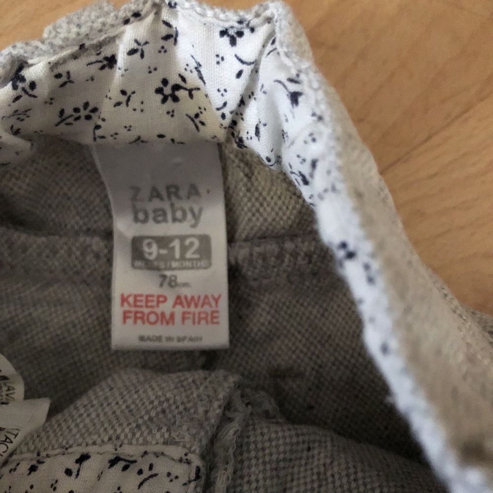 Spodenki 9-12 msc r.74 Zara baby