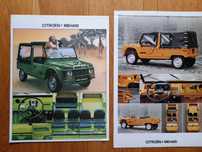 CITROEN Mehari dane techniczne, j.angielski/hiszpański rok 1978