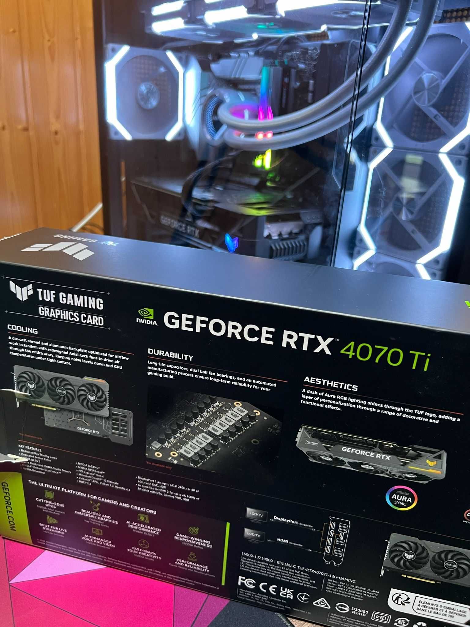 Asus GeForce tuf gaming RTX 4070Ti 12GB GDDR6X